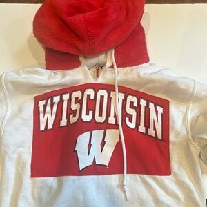 Wisconsin fur hoodie